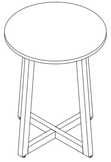 SHANGRI LA Tilba Terrazzo Coffee Table