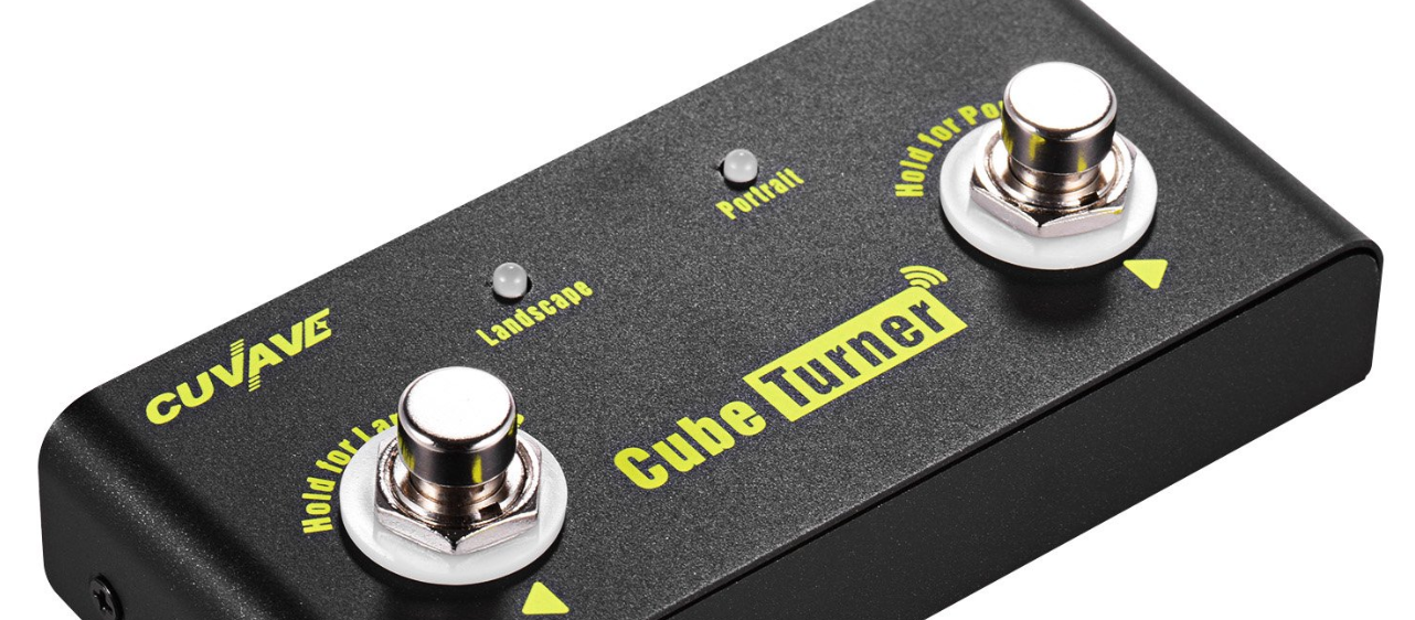 Cuvave Cube Turner Wireless Page Turning Pedal User Manual