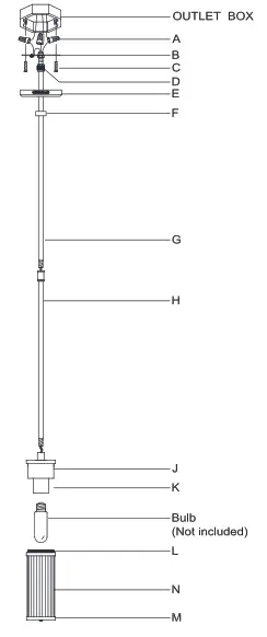 circa LIGHTING RL 5080 Allen Mini Pendant