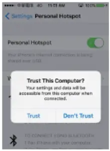 USB Projection from iPhone