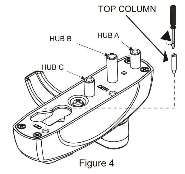 JAQUE T800 Outside Level Locks - parts 4
