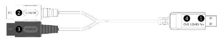 CME U2MIDI PRO MIDI Experts-1