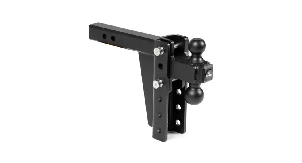 Titan Drophtch620 Attachments 2 Inch Dual Ball Mount Adjustable Trailer Hitch Owner's Manual