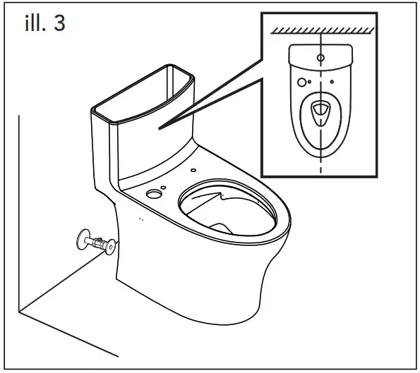 TOTO CST646F Dual Flush Toilet - INSTALLATION PROCEDURE 3