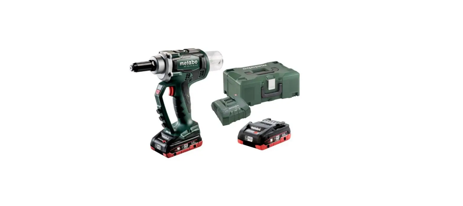 Metabo Np 18 Ltx Bl 5.0 Cordless Blind Rivet Gun Instruction Manual