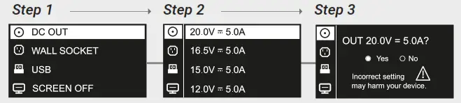 omnicharge OS1AA002 Omni 40 Mobile 3200mAh All-in-One Power Bank - Enabling DC Output