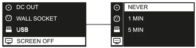 omnicharge OS1AA002 Omni 40 Mobile 3200mAh All-in-One Power Bank - SCREEN OFF TIMER