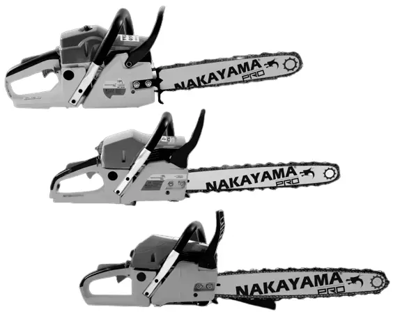 NAKAYAMA PRO PC4100 PC4610 PC5610 Chainsaws