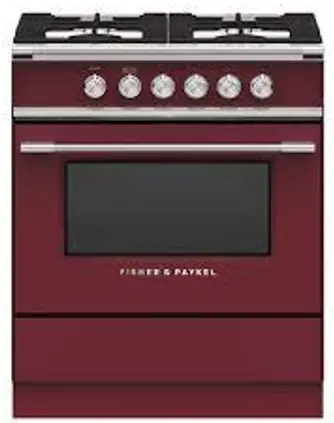 FISHER PAYKEL 81819 Red Kickstrip for 30 Inch Freestanding Range-