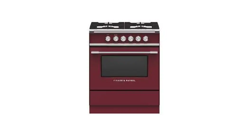 Fisher Paykel 81819 Red Kickstrip For 30 Inch Freestanding Range User Guide Fisher Paykel 81819 Red Kickstrip For 30 Inch Freestanding Range User Guide