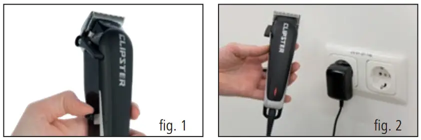 CLIPSTER 184601 Battery TaproX 2 0 Hair Clipper - Figure 2