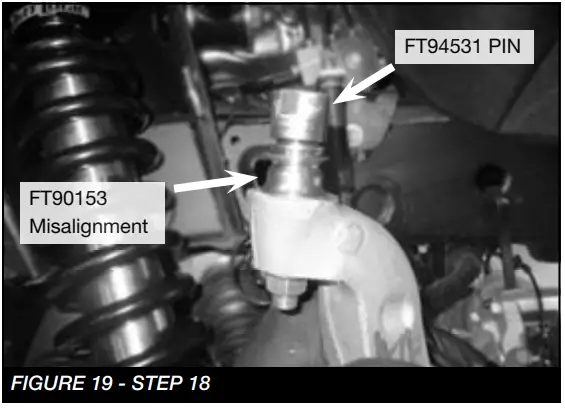 FABTECH FTS21267 2019 to 2021 GM 1500 4WD 3 Inch Aluminum UCA Suspension Kit - FIGURE 14