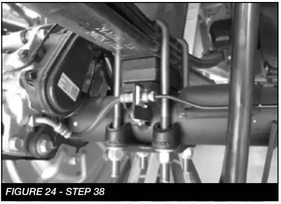 FABTECH FTS21267 2019 to 2021 GM 1500 4WD 3 Inch Aluminum UCA Suspension Kit - FIGURE 18