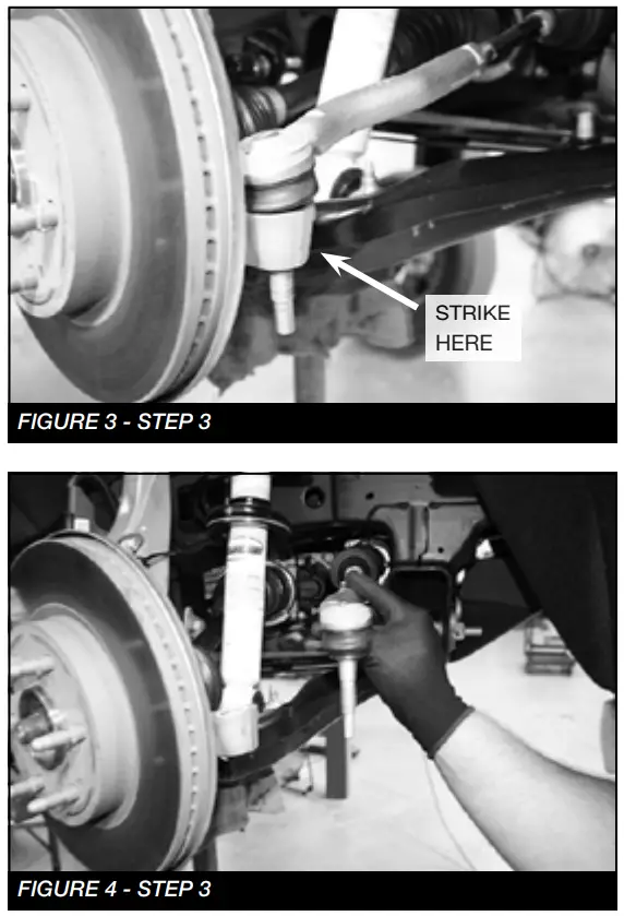 FABTECH FTS21267 2019 to 2021 GM 1500 4WD 3 Inch Aluminum UCA Suspension Kit - FIGURE 2