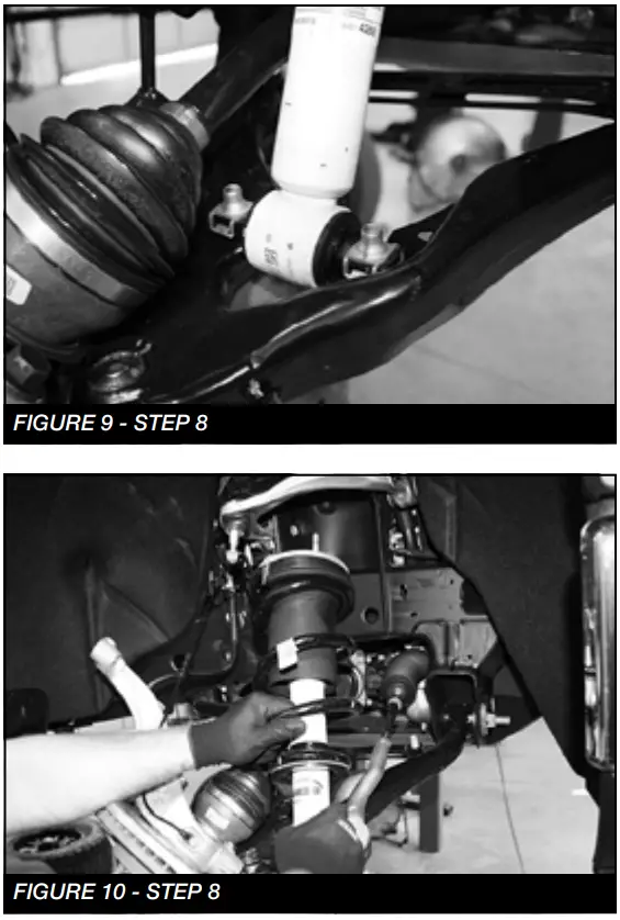 FABTECH FTS21267 2019 to 2021 GM 1500 4WD 3 Inch Aluminum UCA Suspension Kit - FIGURE 7
