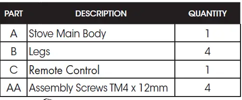 Duraflame V39500 Infrared Stove Heater with Remote and 3D Flame Effect-15