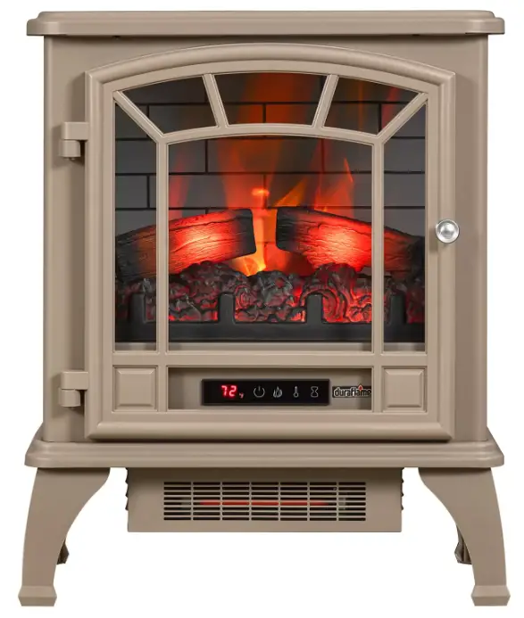 Duraflame V39500 Infrared Stove Heater with Remote and 3D Flame Effect