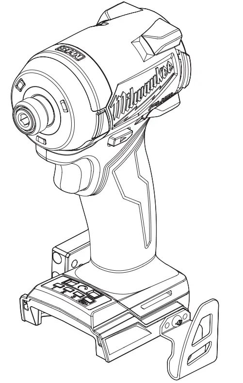 milwaukee M18 FID3 1-4 Inch Hex Impact Driver