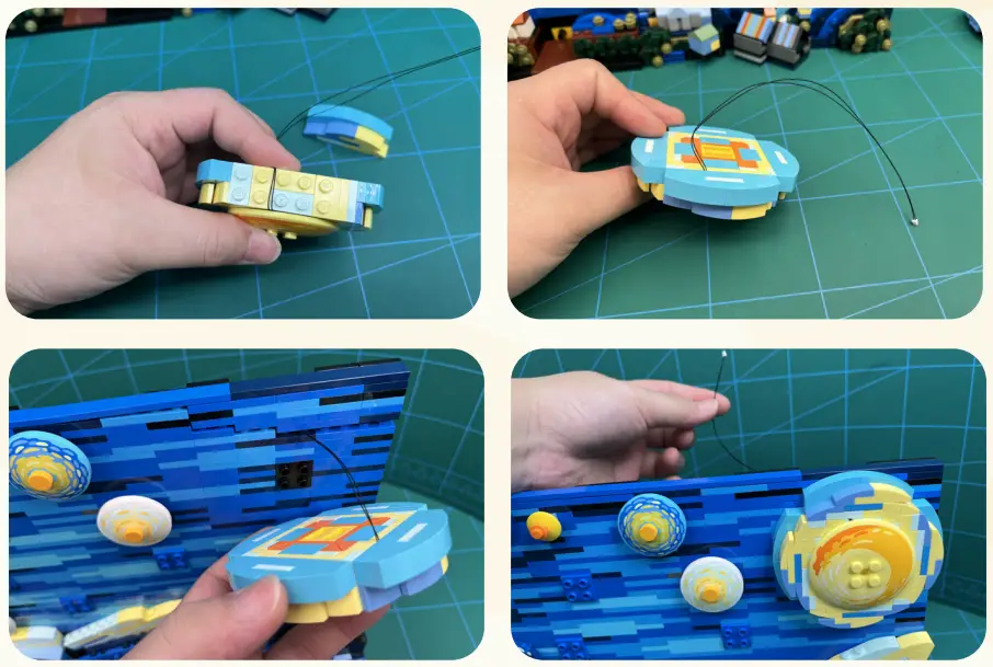 GAME OF BRICKS Light Kit for Vincent Van Gogh The Starry Night 21333-fig14