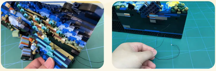 GAME OF BRICKS Light Kit for Vincent Van Gogh The Starry Night 21333-fig23