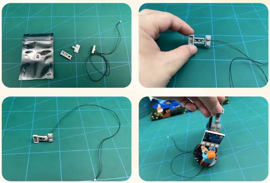 GAME OF BRICKS Light Kit for Vincent Van Gogh The Starry Night 21333-fig24