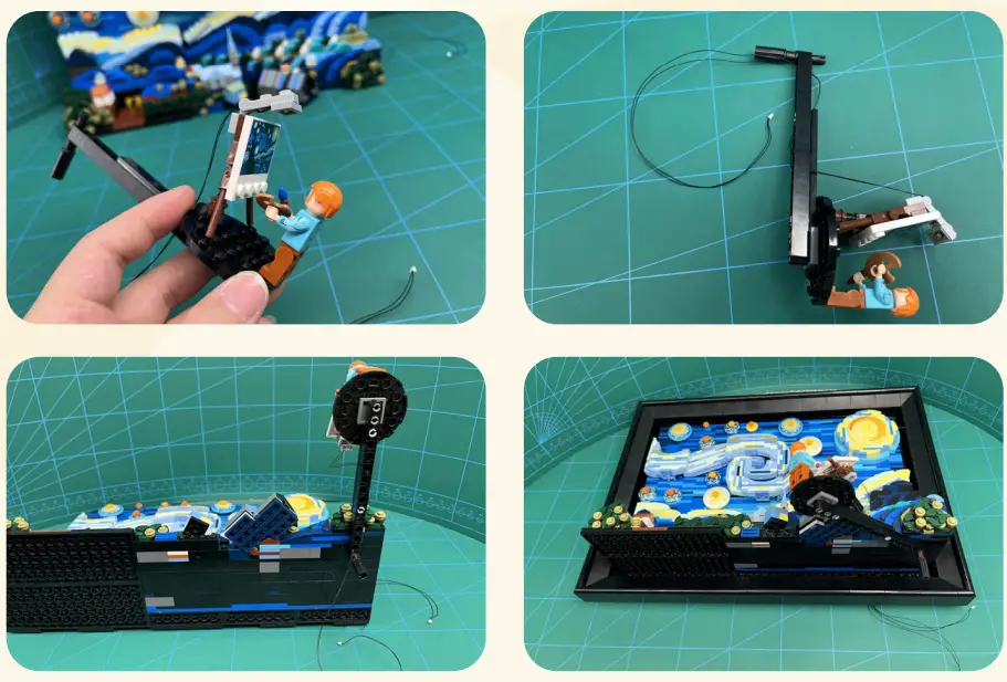GAME OF BRICKS Light Kit for Vincent Van Gogh The Starry Night 21333-fig25