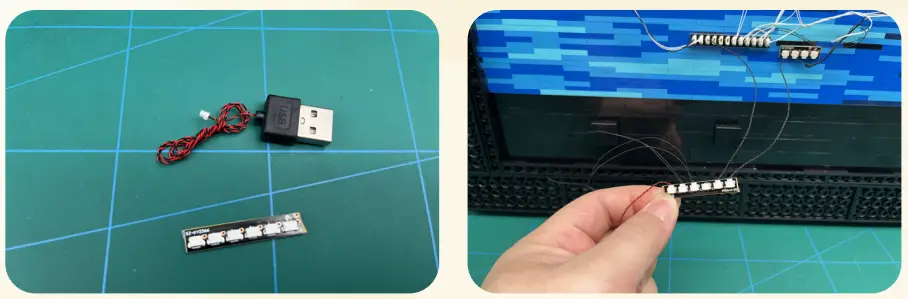 GAME OF BRICKS Light Kit for Vincent Van Gogh The Starry Night 21333-fig27