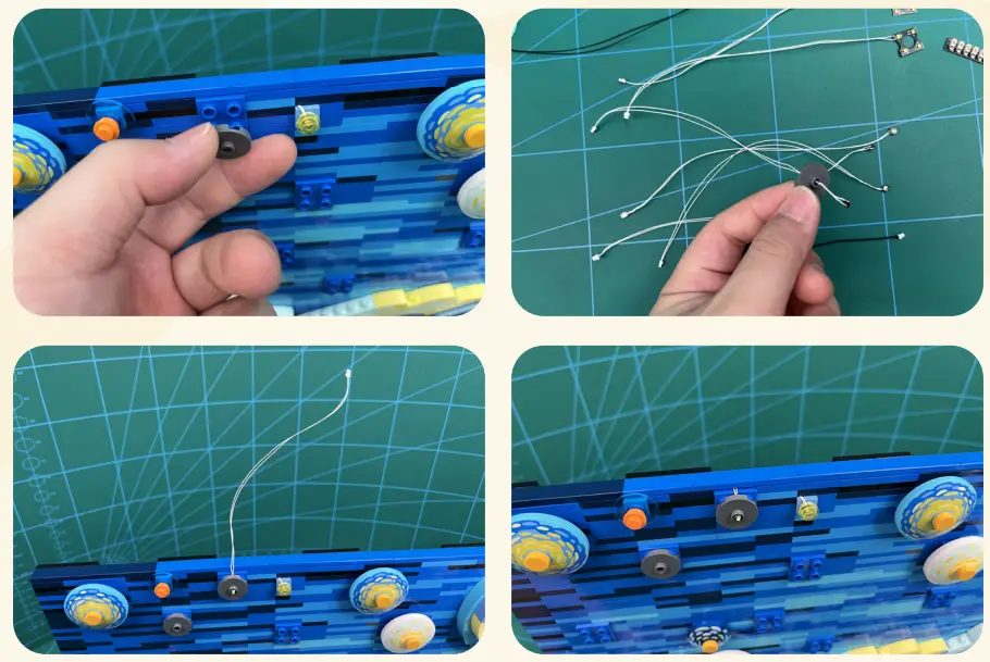 GAME OF BRICKS Light Kit for Vincent Van Gogh The Starry Night 21333-fig7