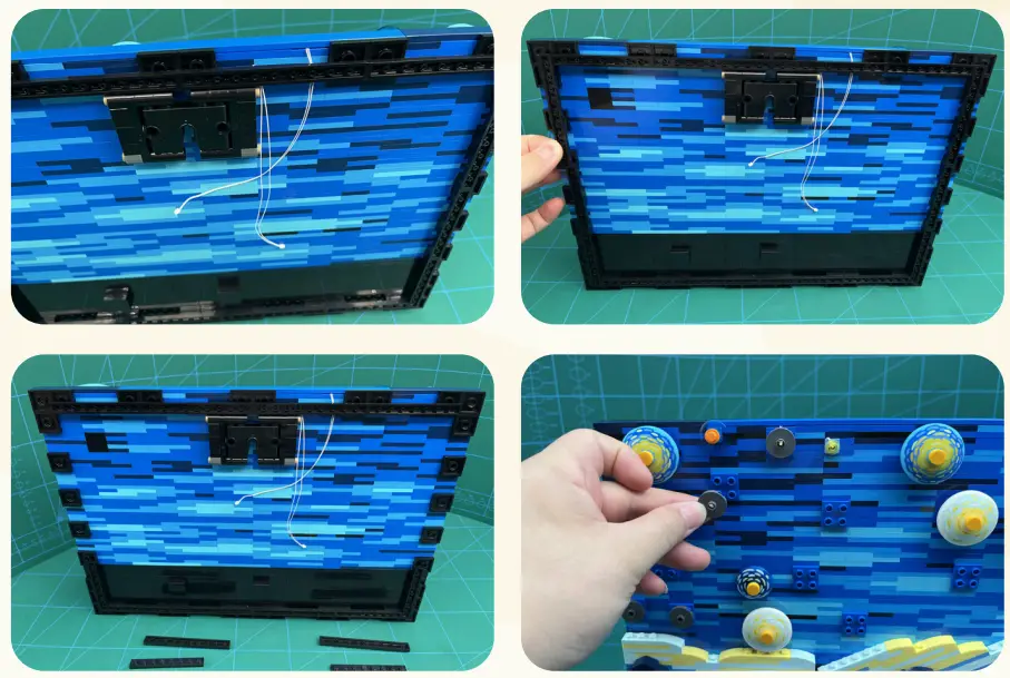 GAME OF BRICKS Light Kit for Vincent Van Gogh The Starry Night 21333-fig8