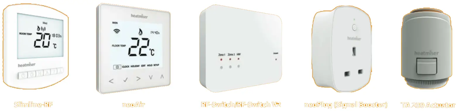 heatmiser UH8-RF V2 Zone Wiring Centre fig 13