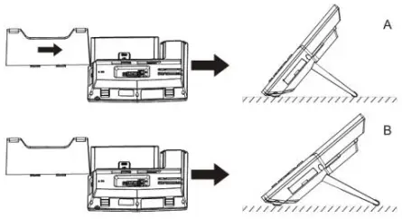 Bracket desktop installation