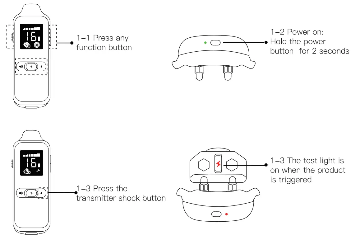 Electric-Collars Patpet T300 Training Collars fig 8