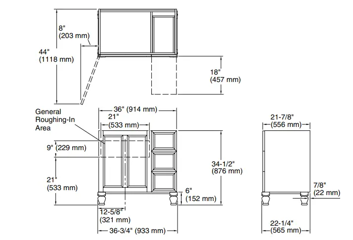 KOHLER-K-99520-LGR-Damask-36-Inch-Bathroom-Vanity-Cabinet-FIG-2`