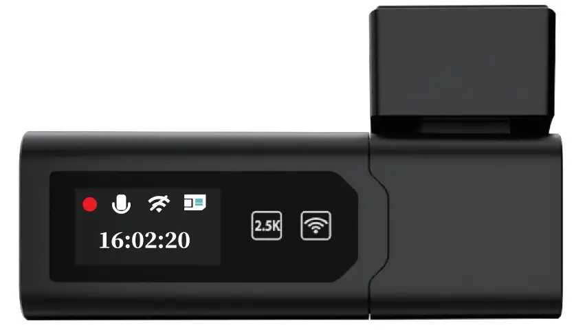 WOLFBOX i03 2.5K UHD Dash Camera - HOME SCREEN
