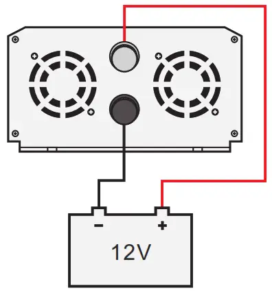 ATEM POWER 1500W DC AC Pure Sine Wave Inverter - FIG