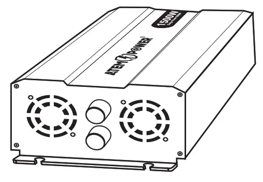 ATEM POWER 1500W DC AC Pure Sine Wave Inverter