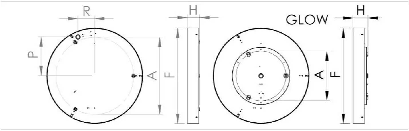 PXF LIGHTING 320-630 LED Finestra Ring - fig 2