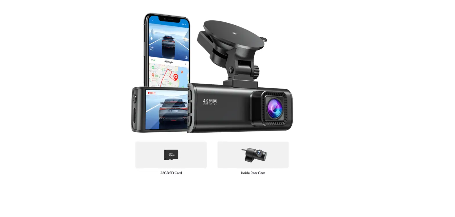 Redtiger F7np 4k Front Rear Dash Cam User Manual