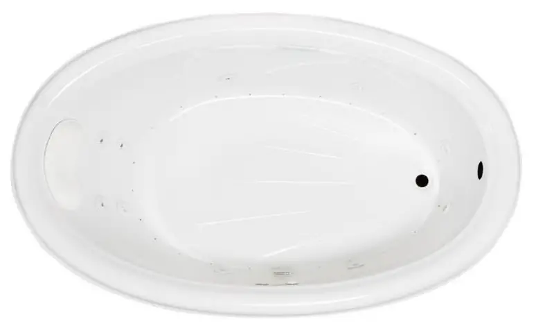 Laurel Mountain Leah 70 X 42 Inch Drop In Acrylic Combo Bath