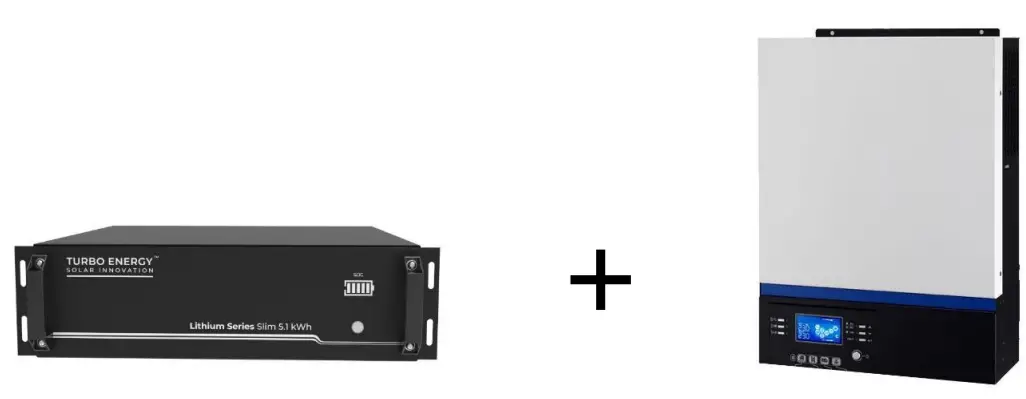 TURBO ENERGY Lithium Series Slim 5 1 kWh Battery-