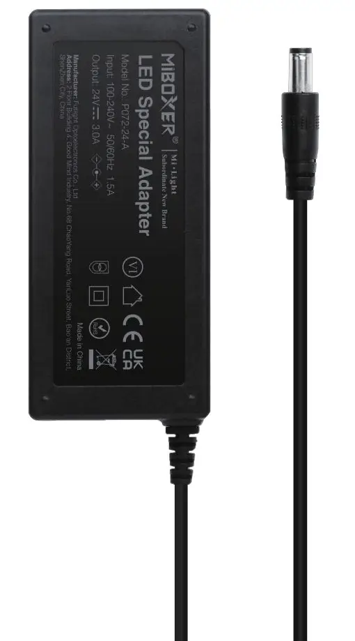 MiBOXER P072 24 A LED Special Adapter Series - Cover