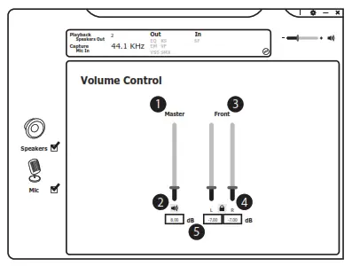 anko 42963271 Gaming Headset Virtual 7.1 Surround Sound and Vibration - Volume Control