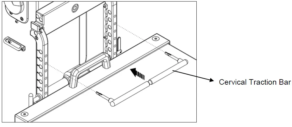Hillrom-A-71404-Advance-Cervical-Traction-Bar-FIG-17