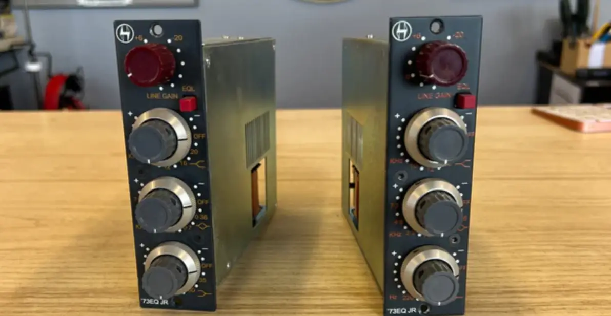 Heritage Audio 73 Eq Jr 500 Series 3-band Eq Module User Manual