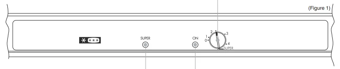 Hoover Fridge Freezer HCF6200A - CONTROL