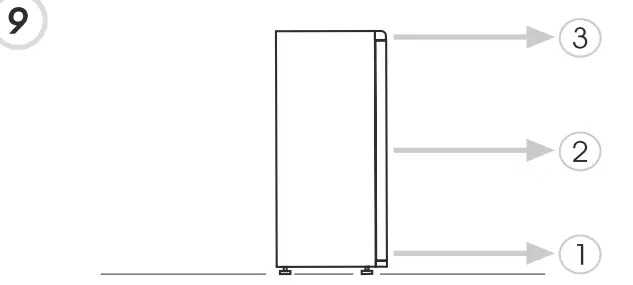 Hoover Fridge Freezer HCF6200A - FIG7
