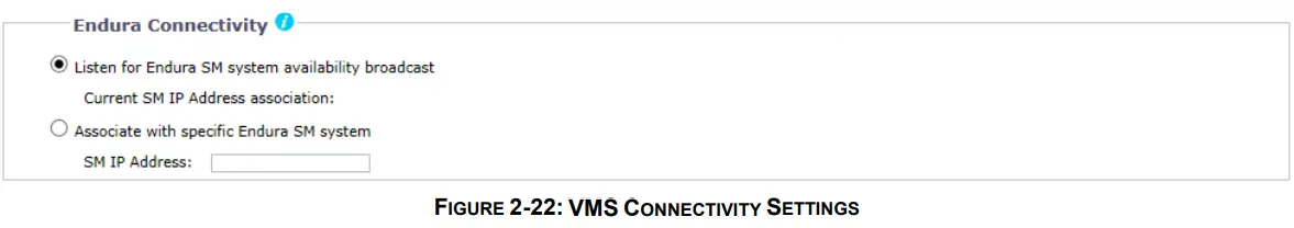 PELCO SARIX PRO 3 Series Indoor Camera - VMS CONNECTIVITY
