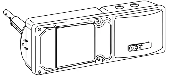 SYSTEM SENSOR DH100ACDC Air Duct Smoke Detector - Exploded View 1