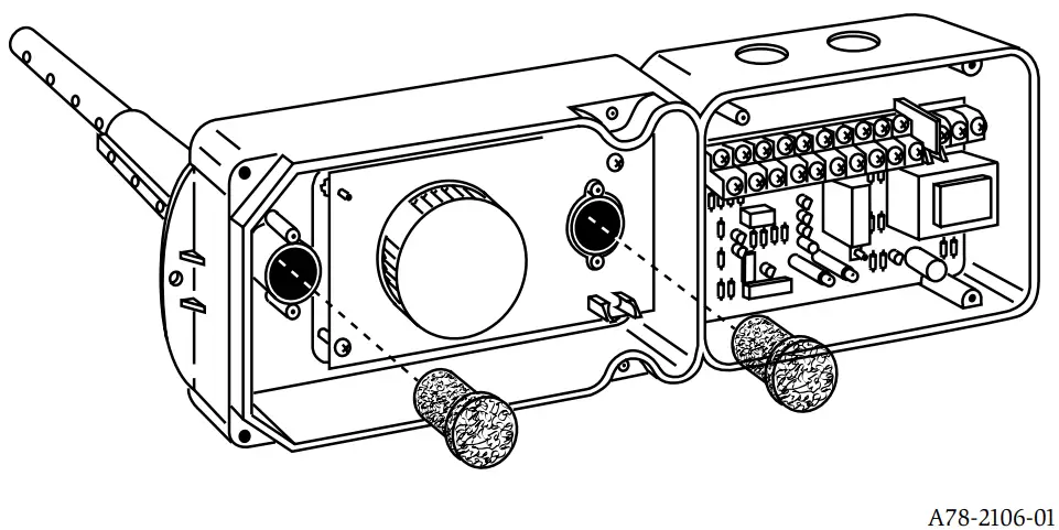 SYSTEM SENSOR DH100ACDC Air Duct Smoke Detector - Exploded View 10
