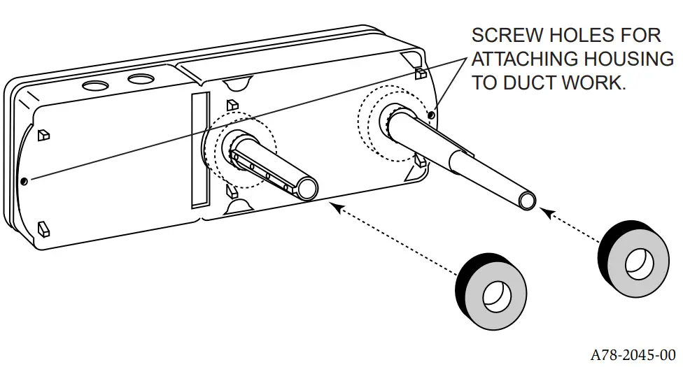 SYSTEM SENSOR DH100ACDC Air Duct Smoke Detector - Exploded View 7